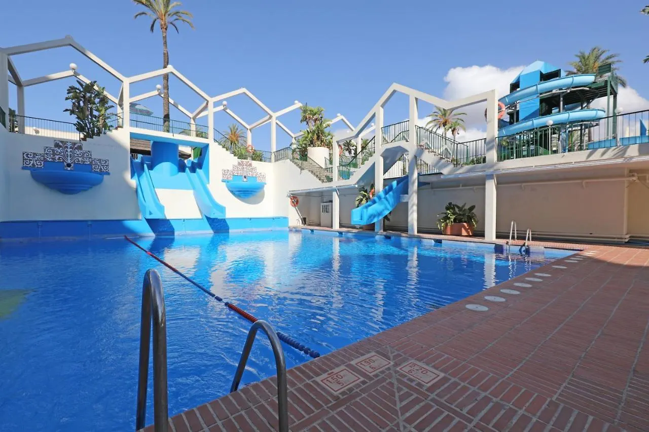 075 - Sea View Studio In Benal Beach Holiday Complex Benalmadena Spain